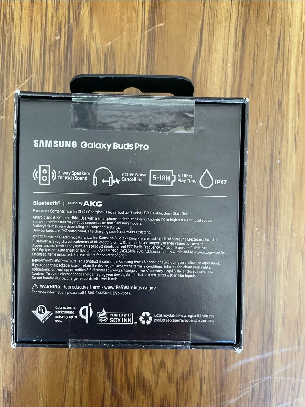 Samsung Galaxy Buds Pro - Black Packaging